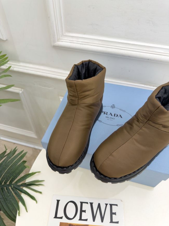 Prada Re-Nylon gabardine apres-ski boots 95396-2