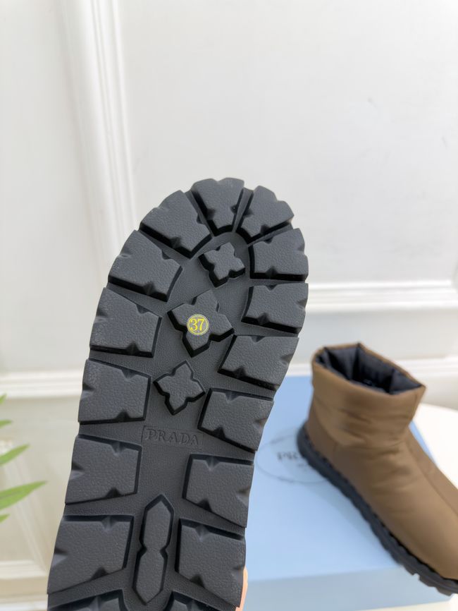 Prada Re-Nylon gabardine apres-ski boots 95396-2