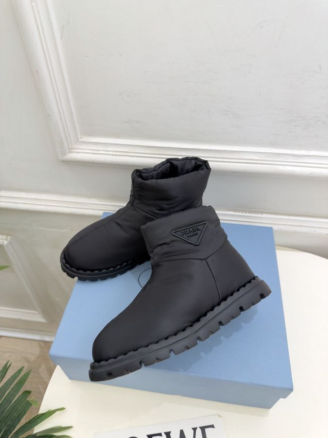 Prada Re-Nylon gabardine apres-ski boots 95396-4