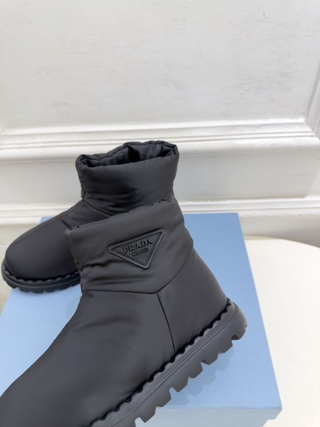 Prada Re-Nylon gabardine apres-ski boots 95396-4