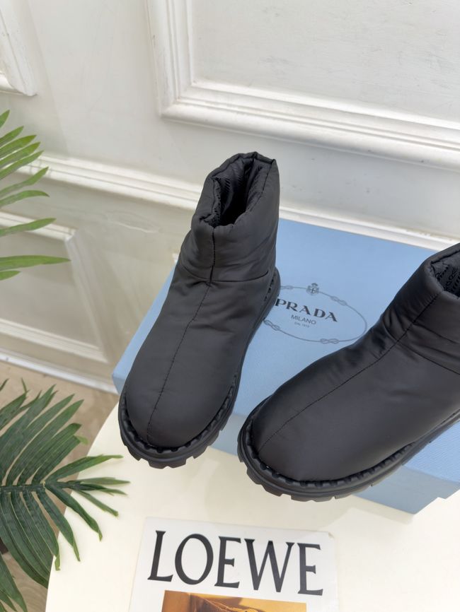 Prada Re-Nylon gabardine apres-ski boots 95396-4