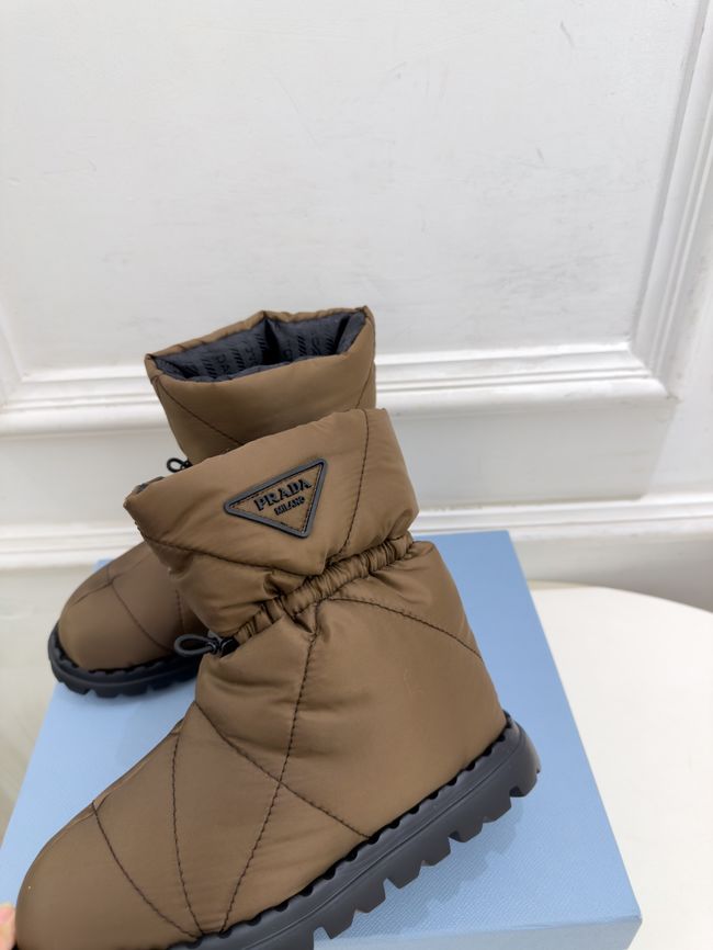 Prada Re-Nylon gabardine apres-ski boots 95397-1