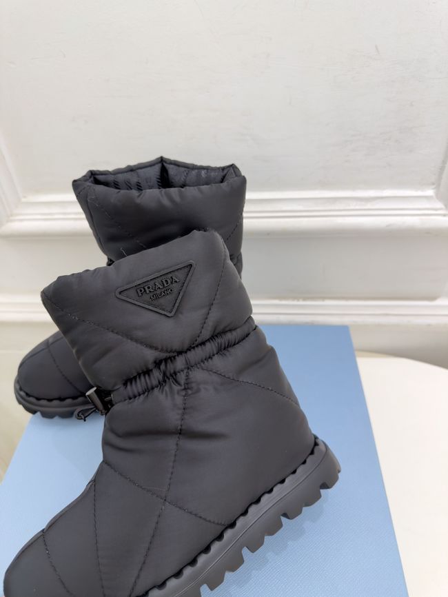 Prada Re-Nylon gabardine apres-ski boots 95397-2