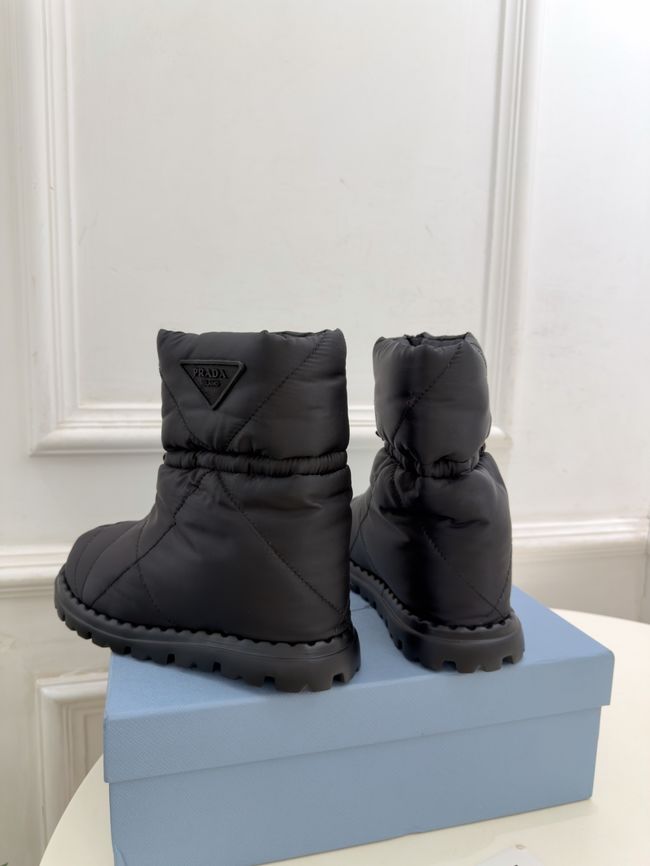 Prada Re-Nylon gabardine apres-ski boots 95397-2