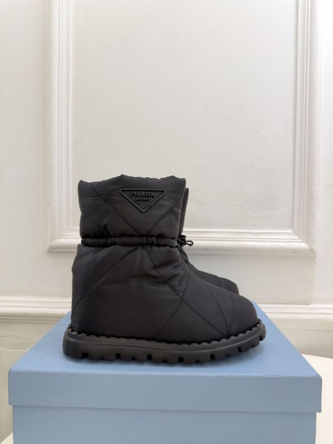 Prada Re-Nylon gabardine apres-ski boots 95397-2
