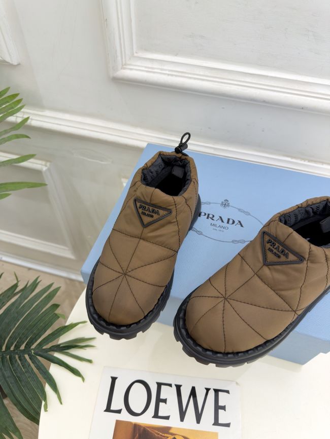 Prada Re-Nylon gabardine apres-ski boots 95398-1