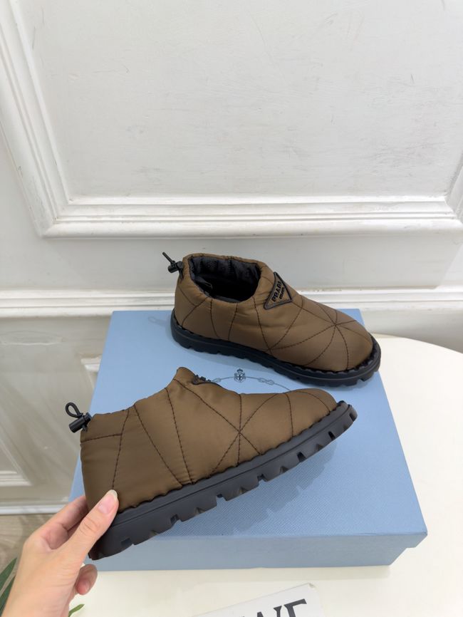 Prada Re-Nylon gabardine apres-ski boots 95398-1
