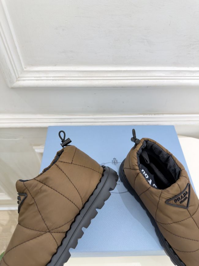 Prada Re-Nylon gabardine apres-ski boots 95398-1