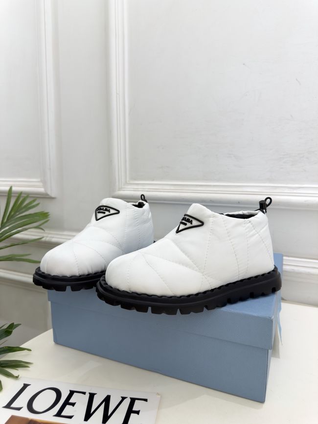 Prada Re-Nylon gabardine apres-ski boots 95398-2