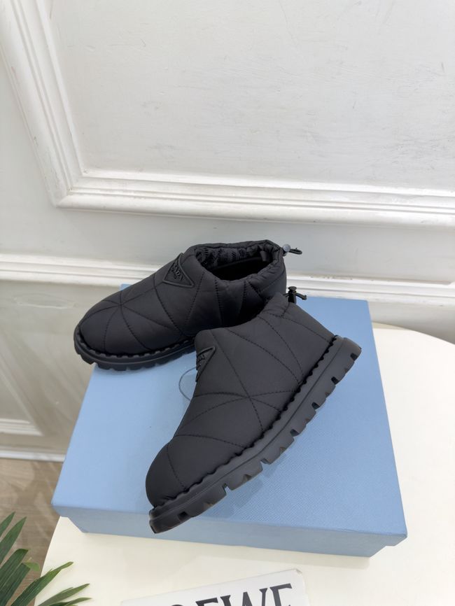 Prada Re-Nylon gabardine apres-ski boots 95398-3