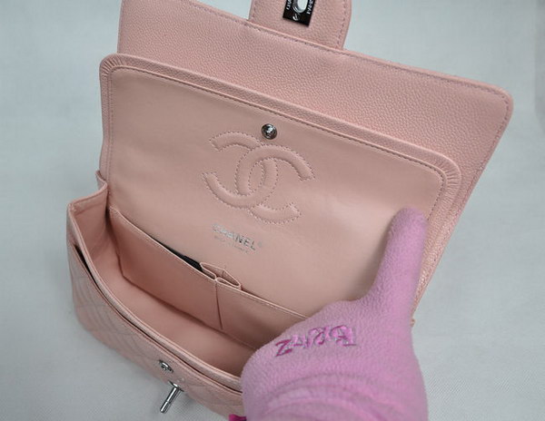 Chanel 2.55 Quilted Flap Bag 1112 Pink with Silver Hardware Chanel 2.55 Quilted Flap Bag 1112 Pink with Silver Hardware