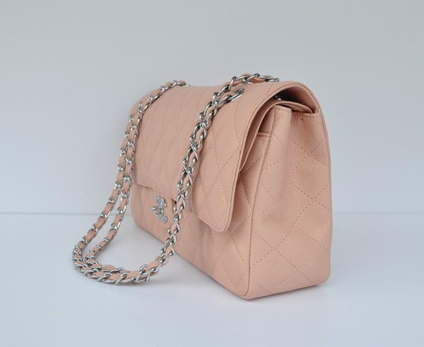 Cheap Chanel 2.55 Series Flap Bag 1113 Pink Leather Silver Hardware Cheap Chanel 2.55 Series Flap Bag 1113 Pink Leather Silver Hardware
