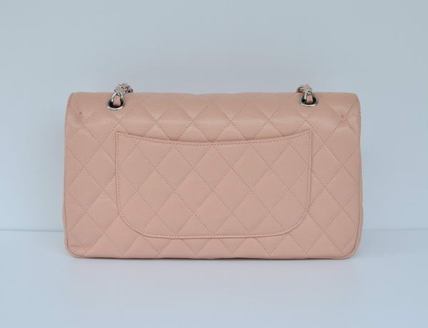 Cheap Chanel 2.55 Series Flap Bag 1113 Pink Leather Silver Hardware Cheap Chanel 2.55 Series Flap Bag 1113 Pink Leather Silver Hardware