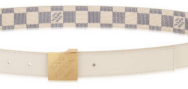 Louis Vuitton Paris Reversible Damier Belt M9678S Louis Vuitton Paris Reversible Damier Belt M9678S