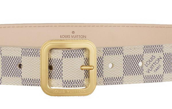 Louis Vuitton Tresor Damier Azur Belt M9730V Louis Vuitton Tresor Damier Azur Belt M9730V