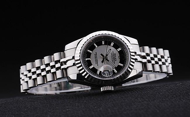 Rolex Datejust Black Surface Stainless Steel Watch-RD3779 Rolex Datejust Black Surface Stainless Steel Watch-RD3779