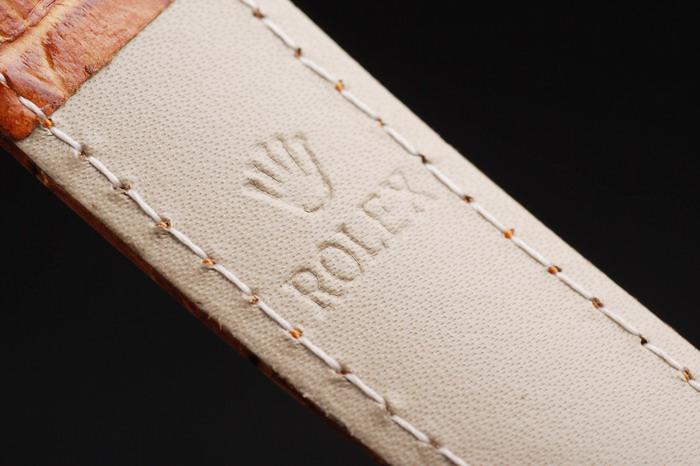 Rolex Datejust Golden Surface Leather 34mm Men Watch-RD4016 Rolex Datejust Golden Surface Leather 34mm Men Watch-RD4016