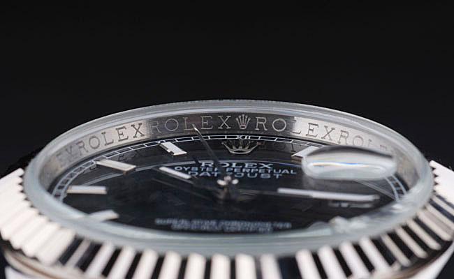 Rolex Datejust Silver&Black 34mm Men Watch-RD3830 Rolex Datejust Silver&Black 34mm Men Watch-RD3830