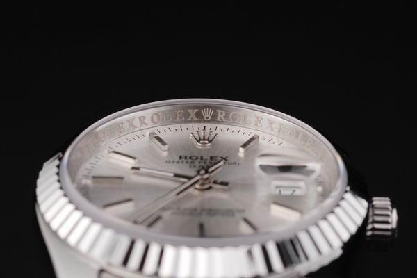 Rolex Datejust Silver&White Stainless Steel Watch-RD2412 Rolex Datejust Silver&White Stainless Steel Watch-RD2412