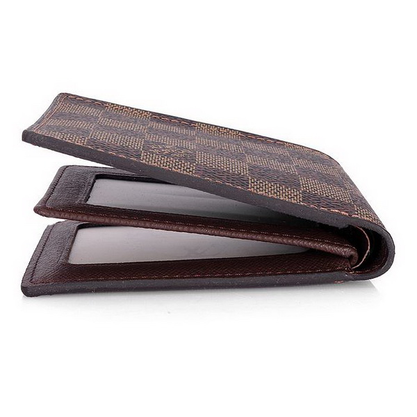 Louis Vuitton Damier Ebene Canvas Florin Wallet N61720 Louis Vuitton Damier Ebene Canvas Florin Wallet N61720